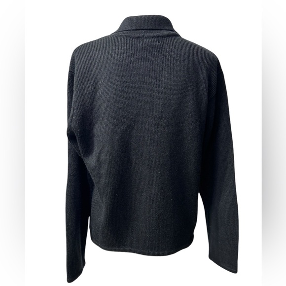 KB COLLECTION Vintage 90s fall leaves sweater cardigan button up grannycore EUC - Picture 2 of 8